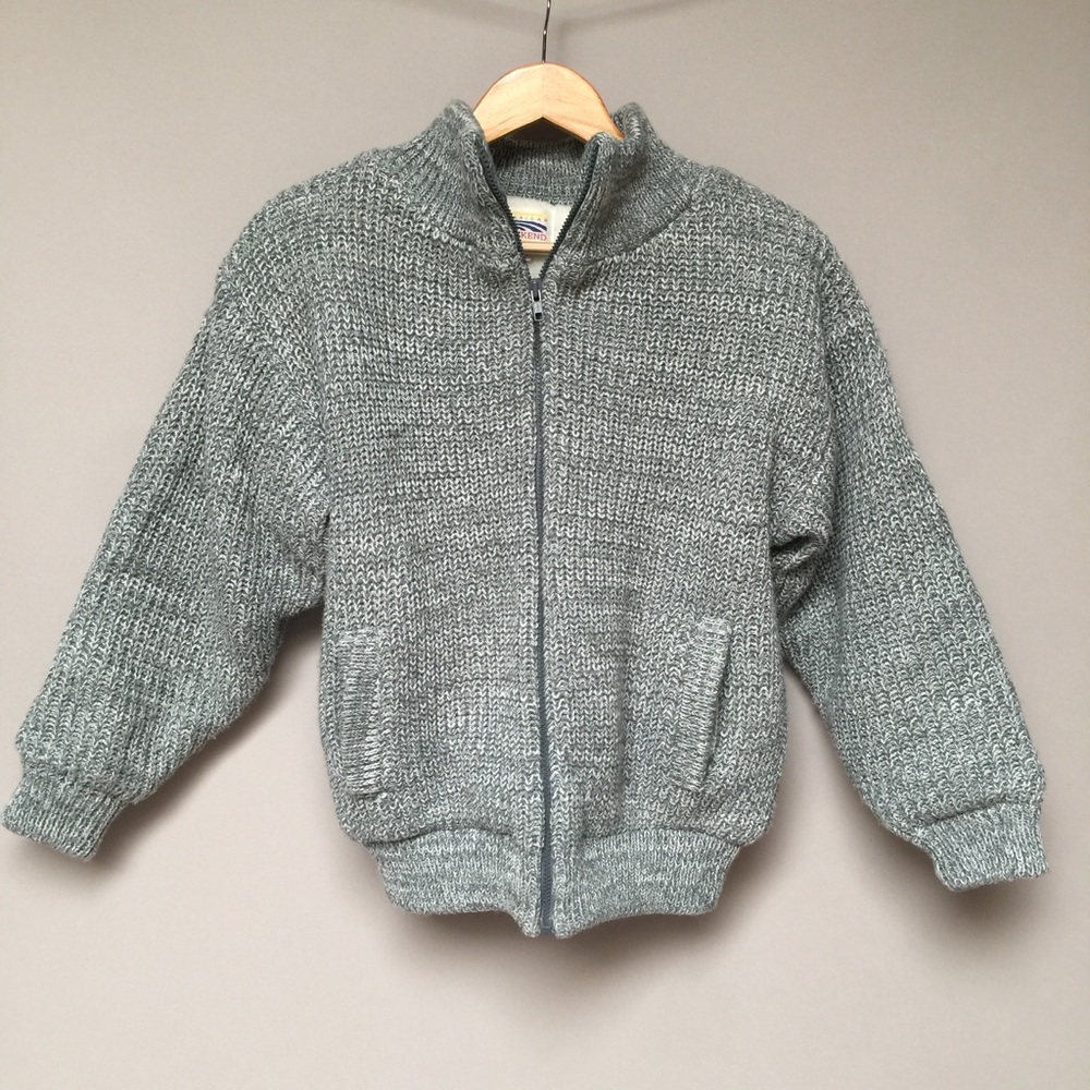 CABLE KNIT JACKET