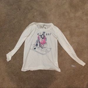 A cute Abercrombie long sleeve never worn