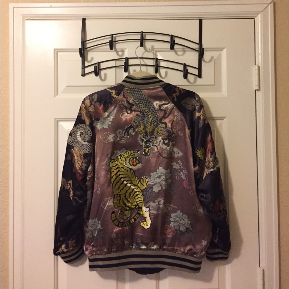Zara Reversible Bomber Jacket