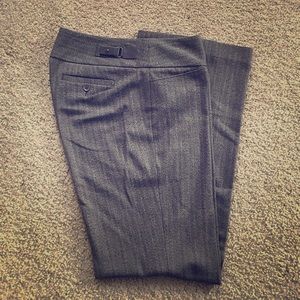 Striped Editor Dress Pants