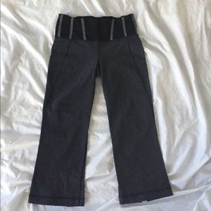 Lululemon Tadesana slit crop