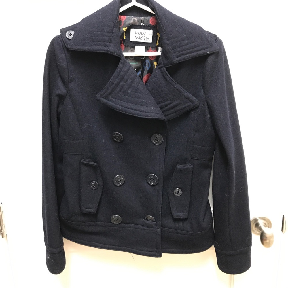 Navy Pea Coat