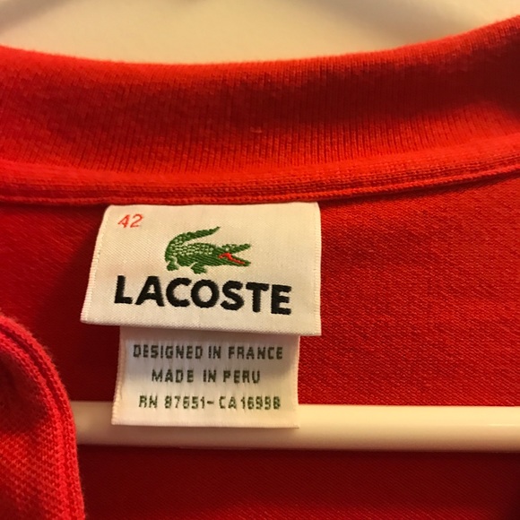 LACOSTE SHIRT 👚❗️❗️ - Picture 2 of 3