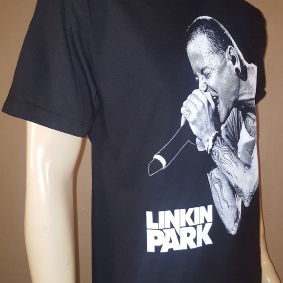 Linkin Park Chester Bennington T-Shirt or Tank BLK - Picture 3 of 7
