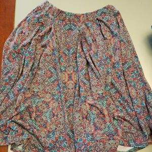 EUC LuLaRoe XL Madison skirt pockets