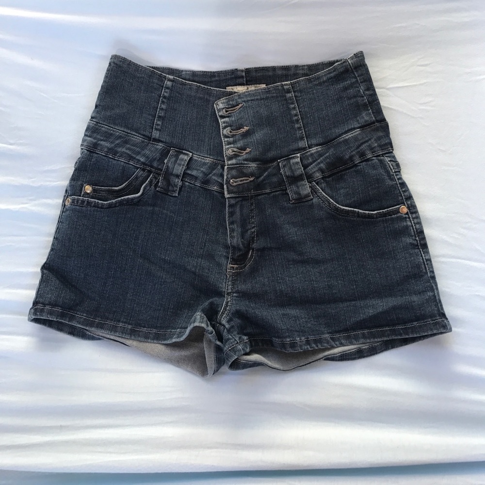 High Waisted Jean Shorts
