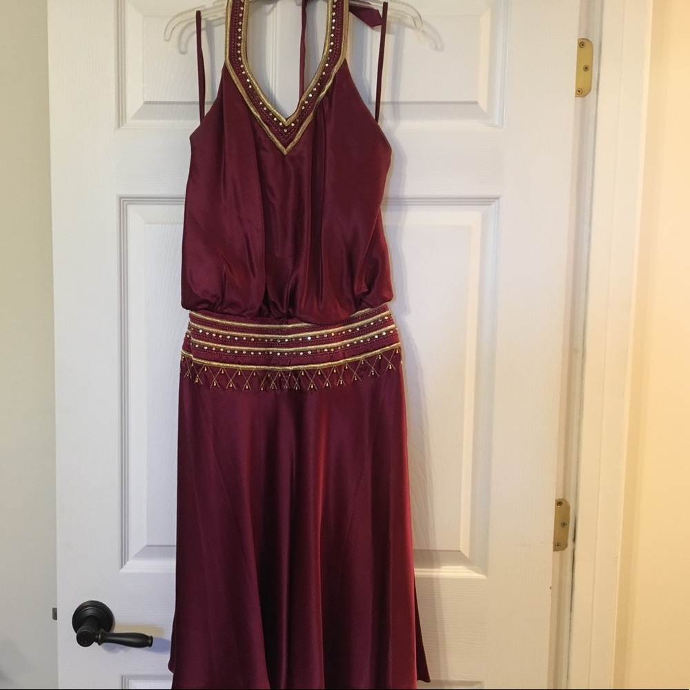 100% Silk dress. Yves Cossette. Only used once.