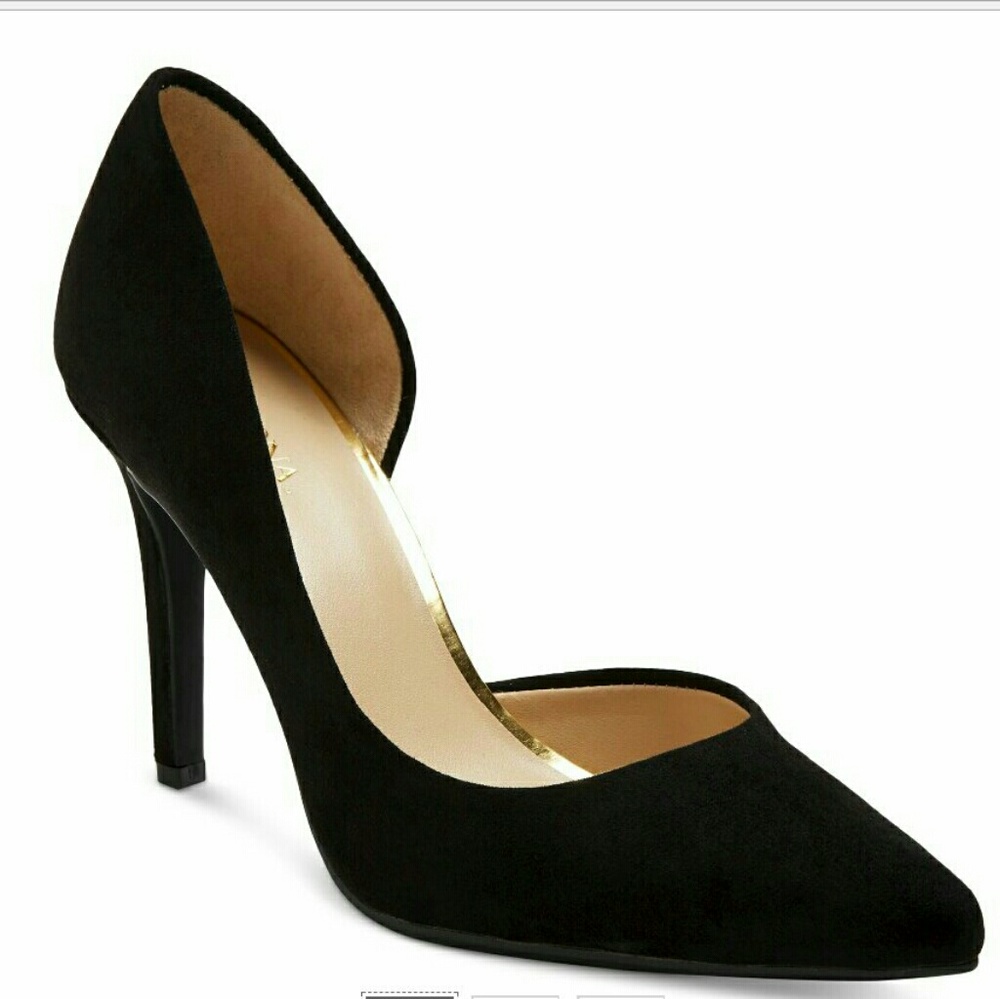 Black Merona Heels