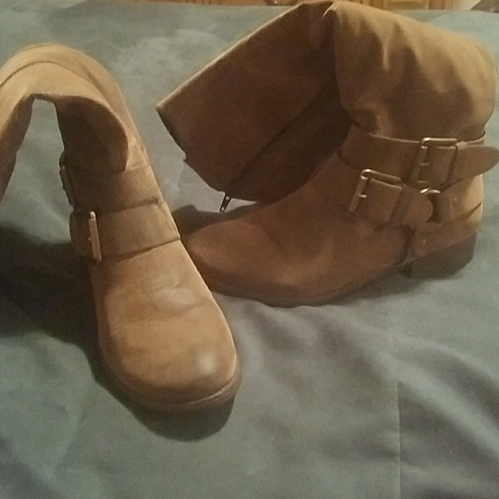 Tall suede boots from maurices