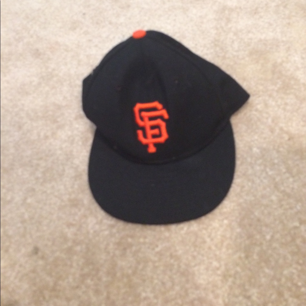 An authentic giants baseball hat