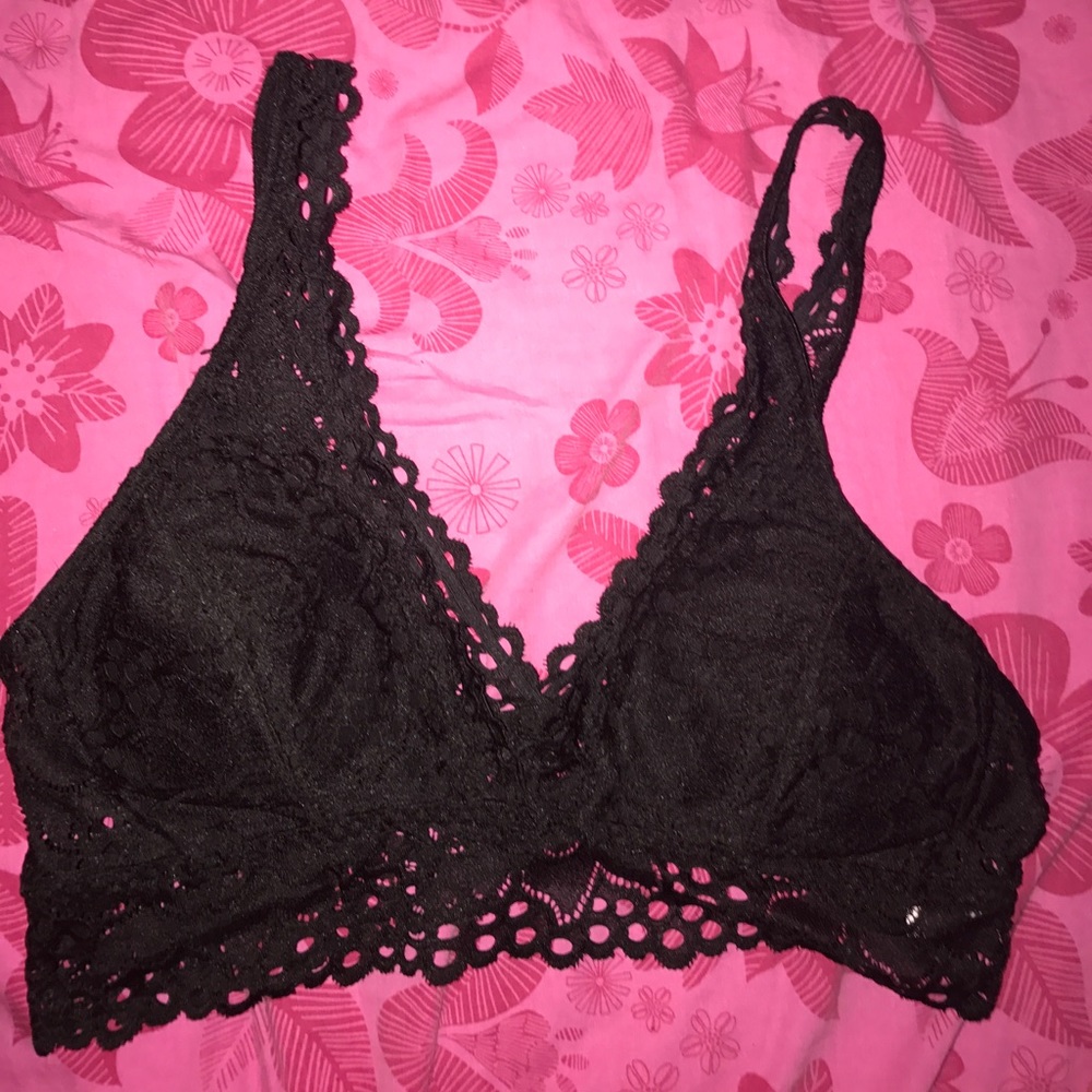 Black bralette