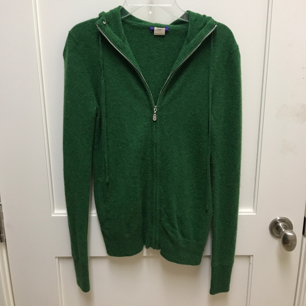 J. Crew cashmere hoodie