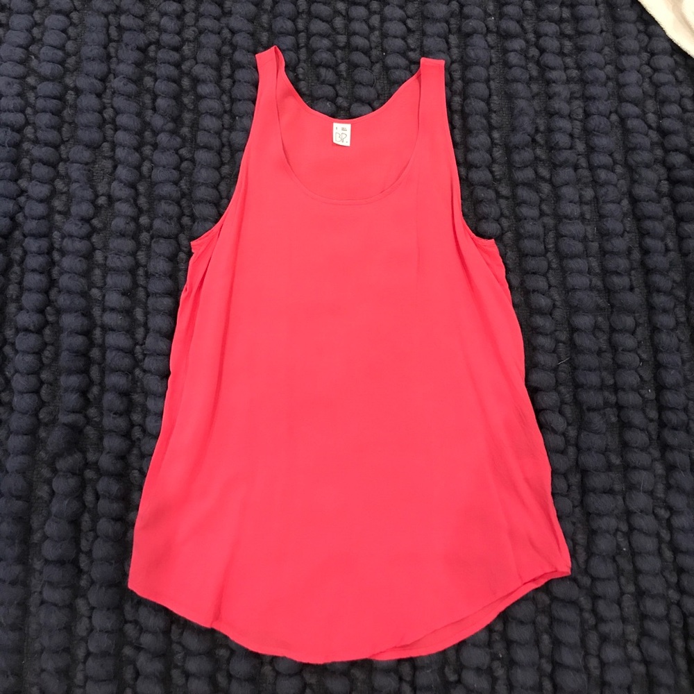 Bright pink tank