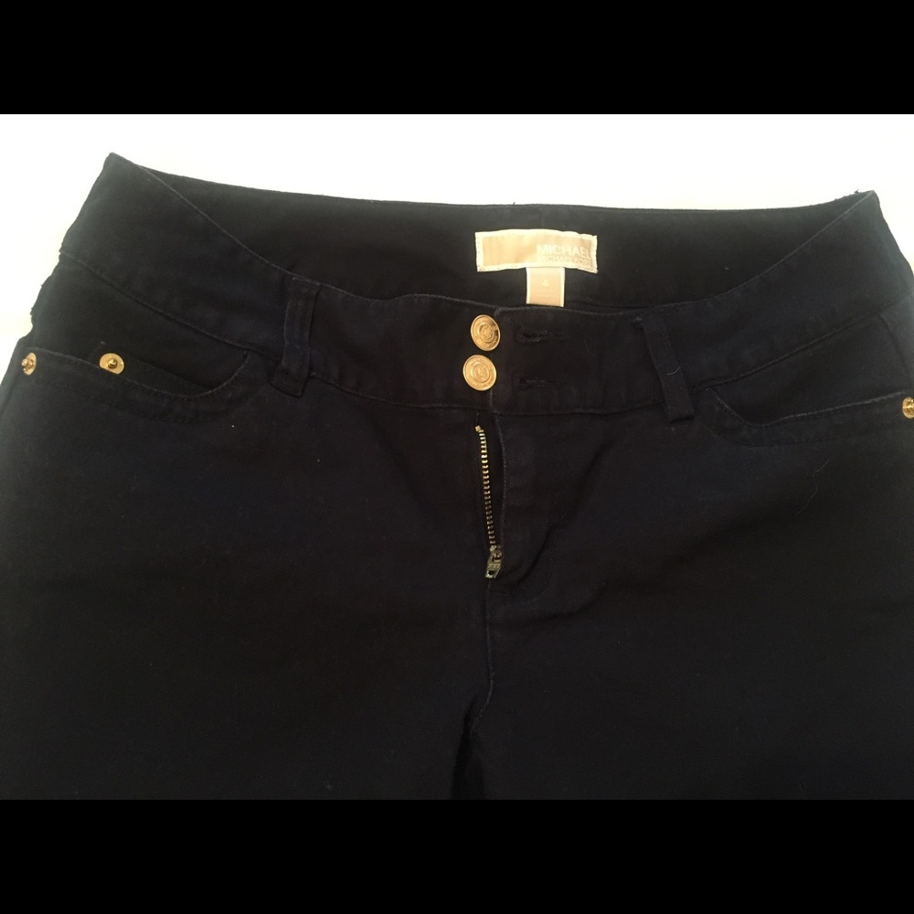 Michael Kors navy 3/4 length jeans