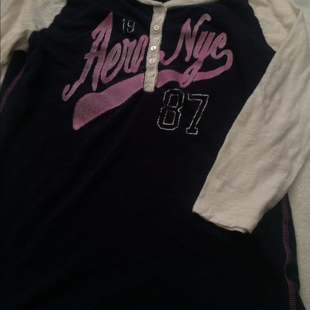 Baseball style tee
