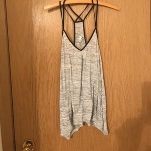 AEO HEATHER GREY TANK