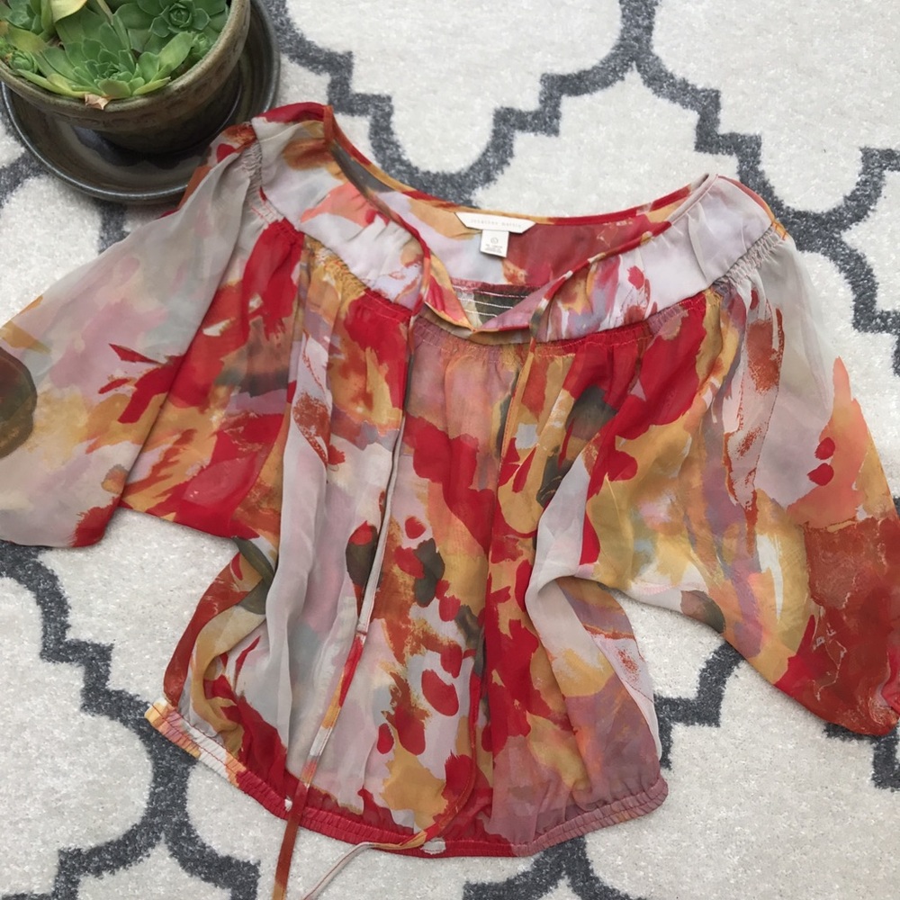 Jonathan Martin chiffon blouse