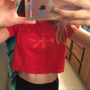 Calvin Klein crop top