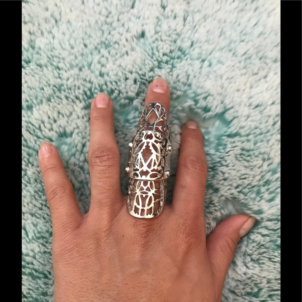 Fashion gothic ring. Size 6