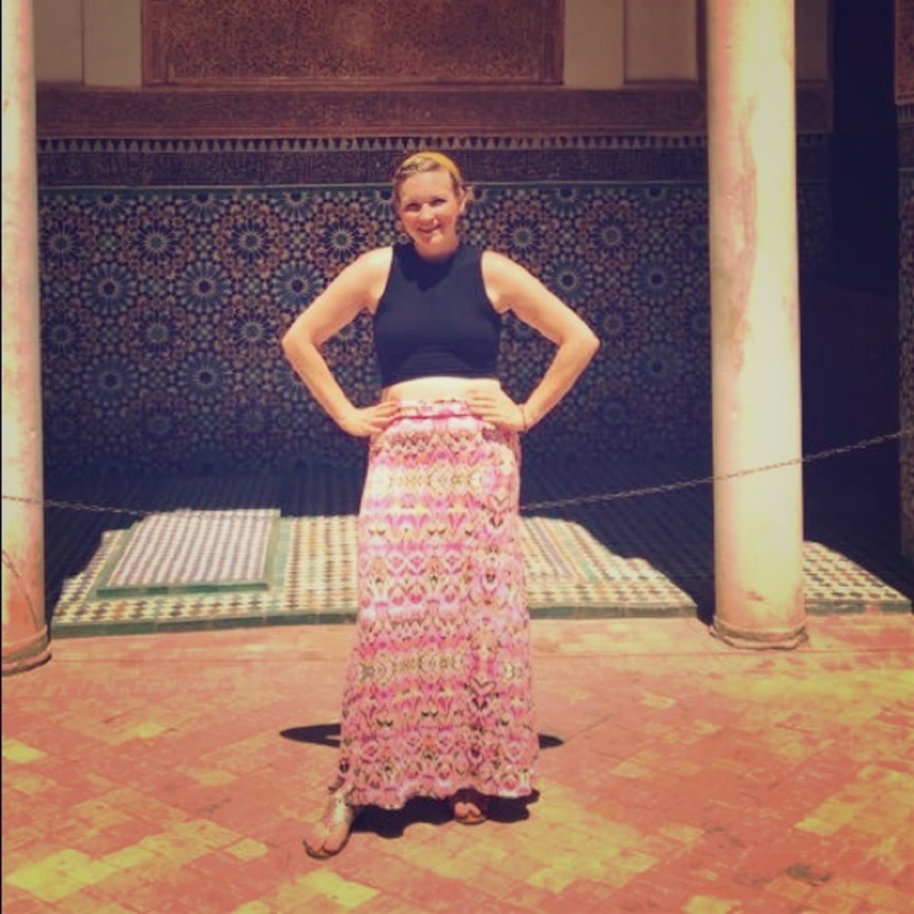 Charlotte Russe maxi skirt