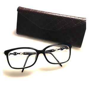 Gucci glasses with original cases authentic