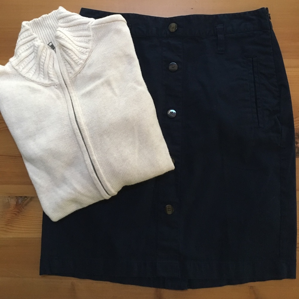 Old Navy Button Front Skirt