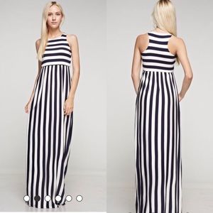Striped Maxi Dress