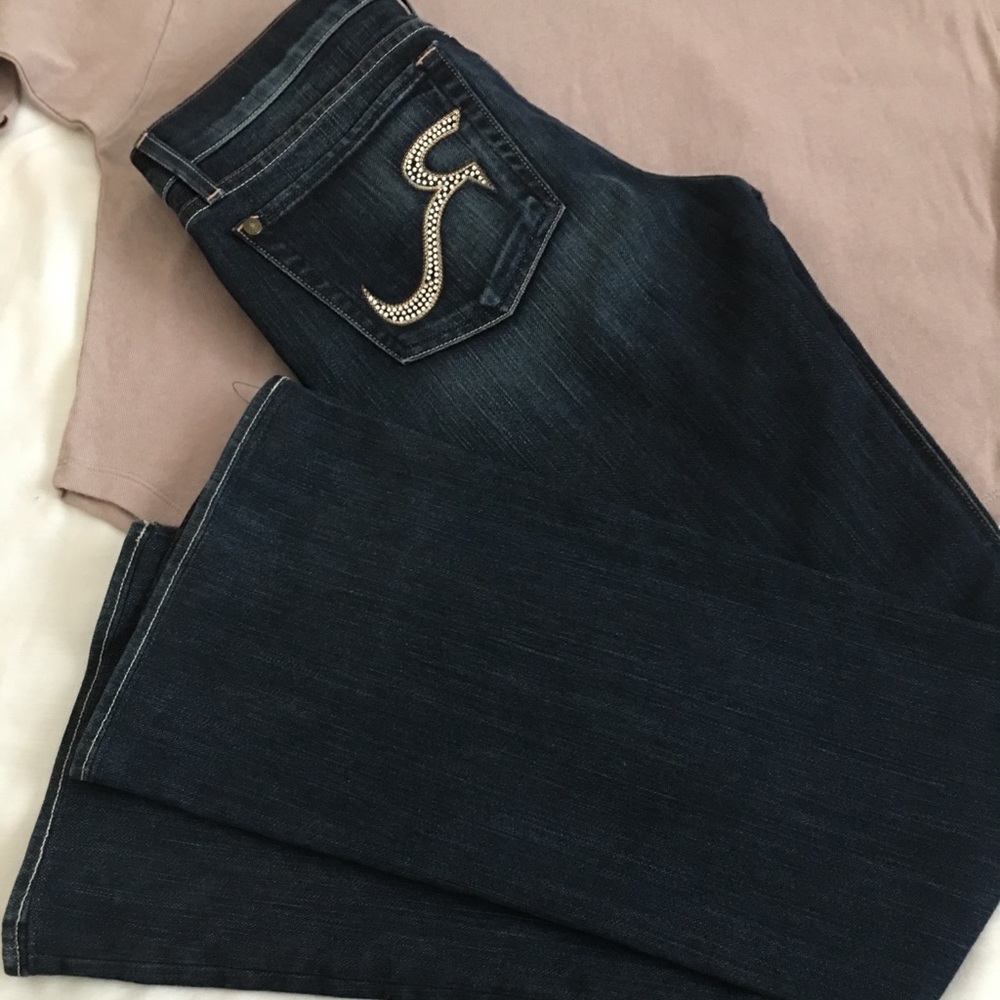 Rock & Republic blinked jeans in dark wash!