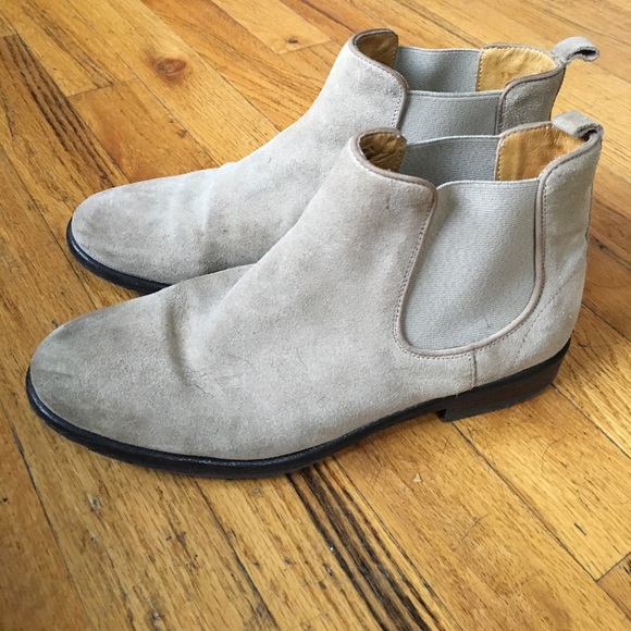 Minelli Shoes - CLEARANCE SALE!!! Tan Minelli flat ankle boots