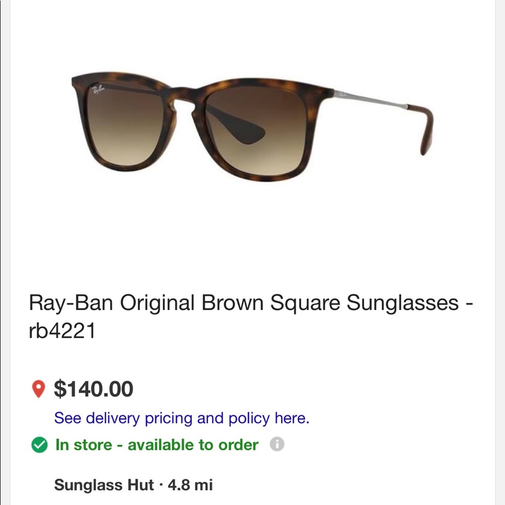 Black Ray-Bans