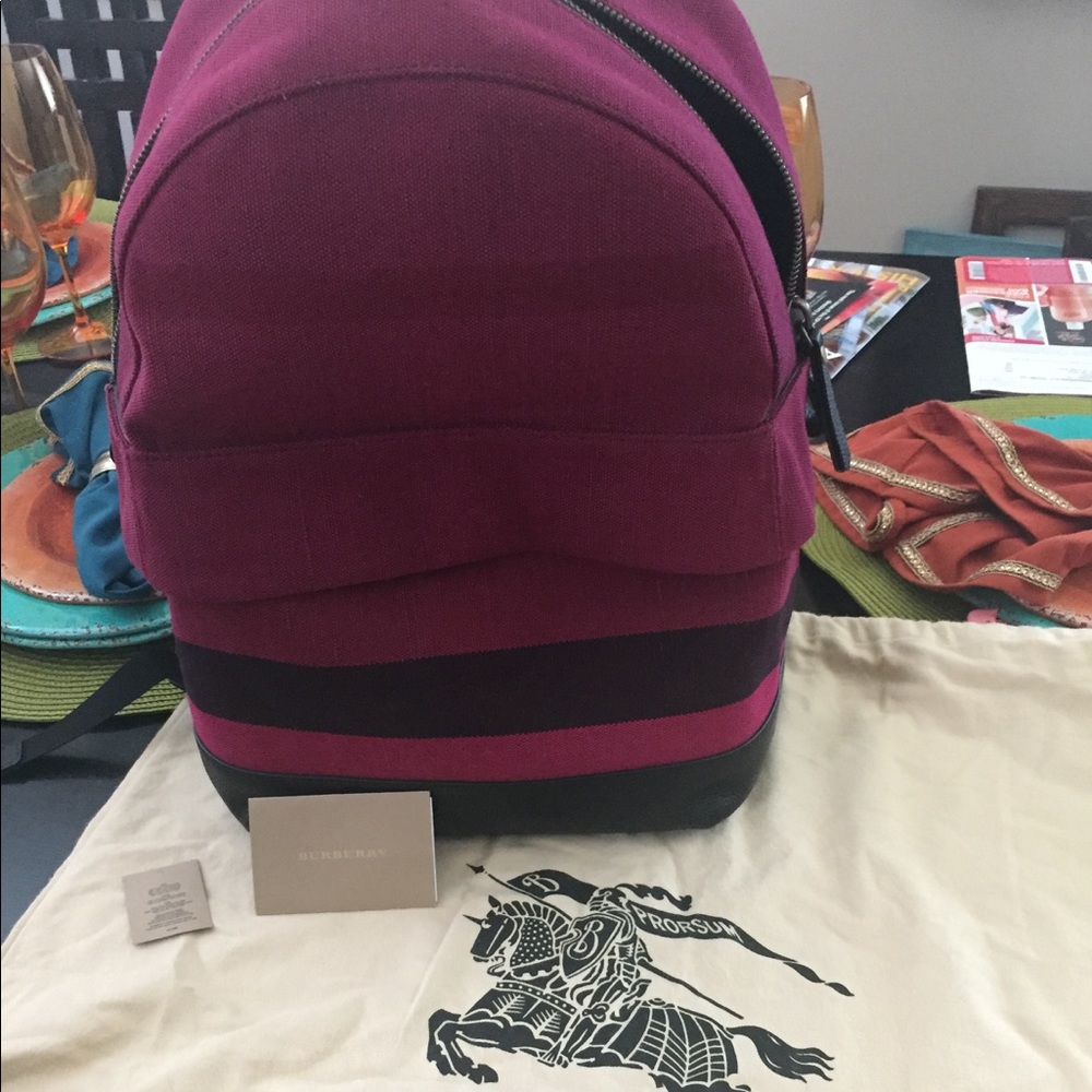 Brand new still with tags Burberry backpack