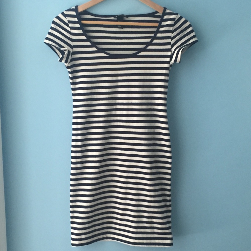 H&M Striped Bodycon Dress