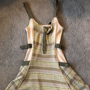 Free People Striped Sweater Dress