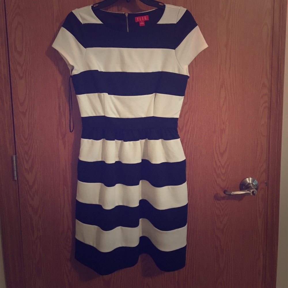 Elle striped dress
