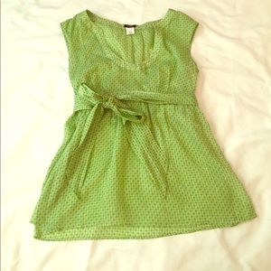 J Crew Pineapple Print Tank