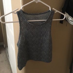 Cute Pattern Crop Top