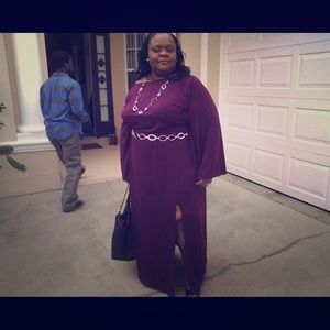 Beautiful Purple Maxi Dress 💖💖💖