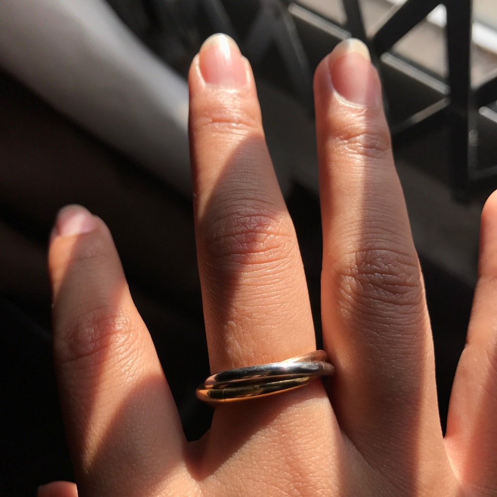 Stainless steel multicolor Ring