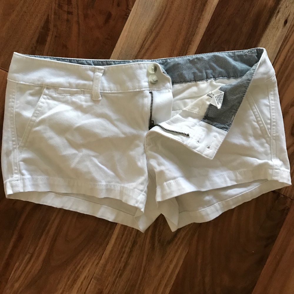 White shorts