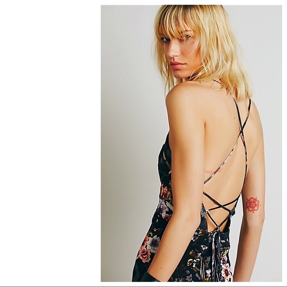 Free People New Romantics Stella Flora Romper - Picture 2 of 7