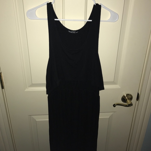 Black high-low maxi dress - Picture 1 of 3