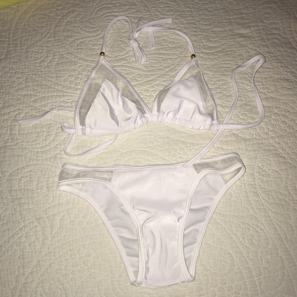 Brand new White swim suit