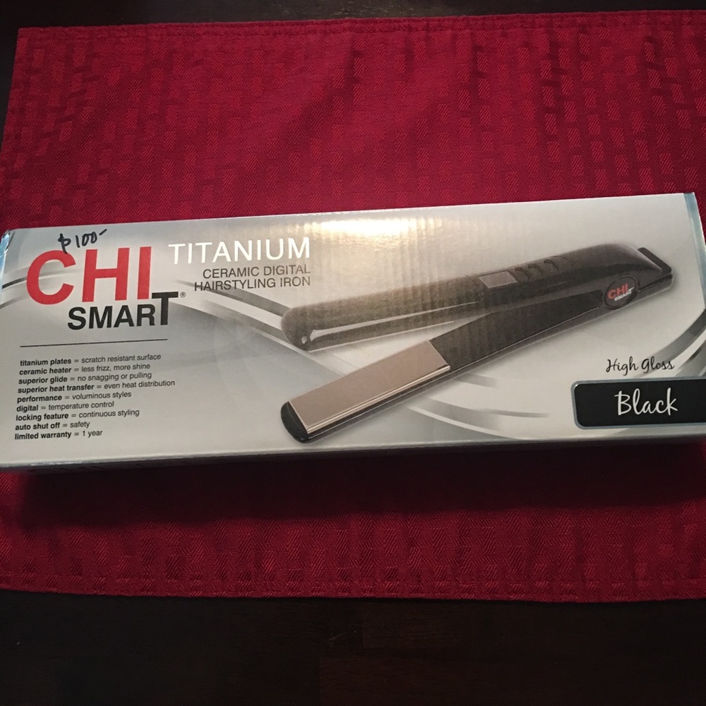 Chi Smart Titanium ceramic 1 inch flat iron