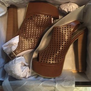 Brown Heels For Sale! Super Cute! Make an offer :)