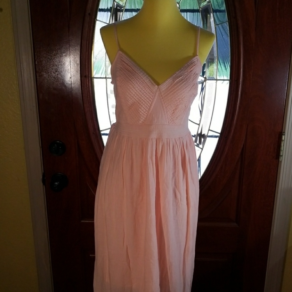 Lauren Conrad Peach Maxi Dress