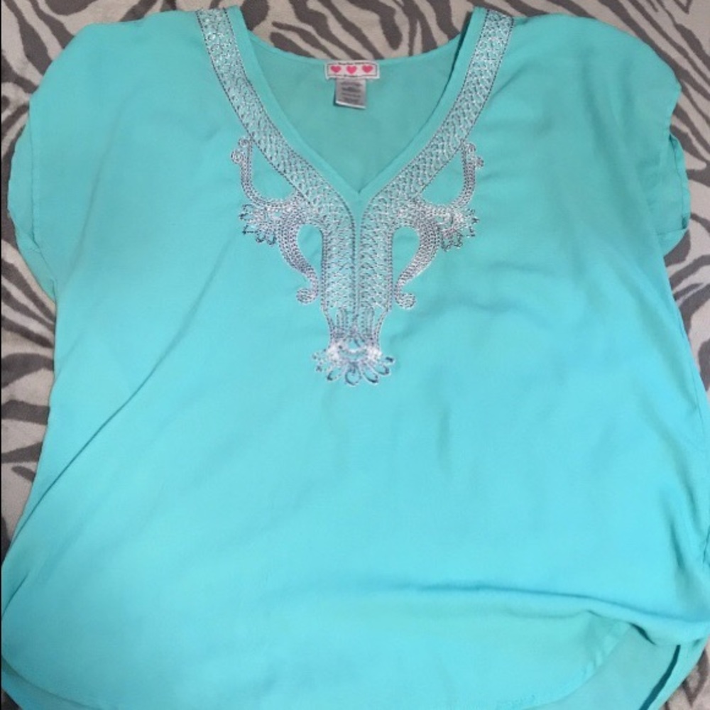 Blue top