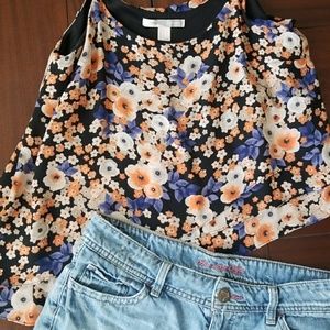 Floral tank top