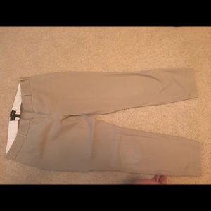 JCrew Minnie Capris Size 6 Khaki