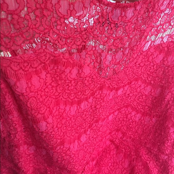 Forever21 bright coral dress - Picture 5 of 6