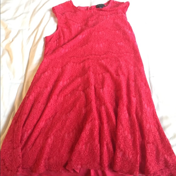 Forever21 bright coral dress - Picture 6 of 6